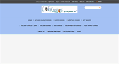 Desktop Screenshot of cookiecreationsli.com